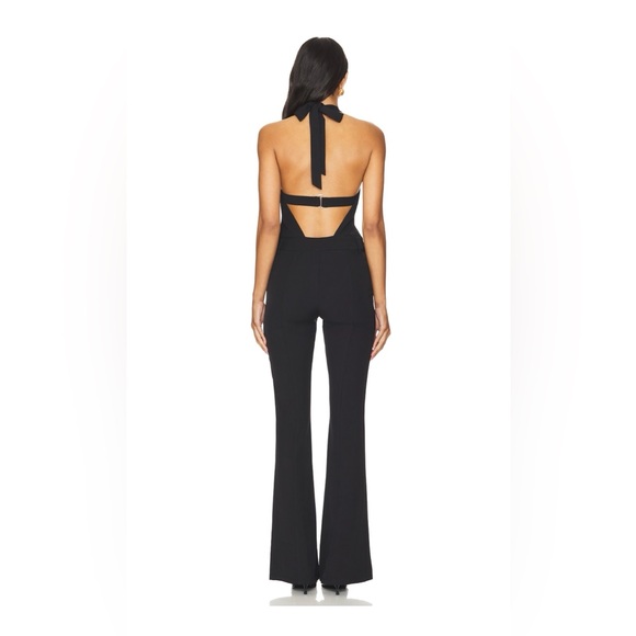 superdown Black Halter Jumpsuit - Picture 2 of 4